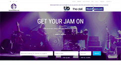 Desktop Screenshot of musicianfinder.com